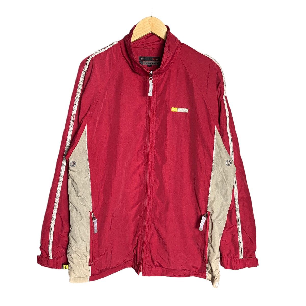 Vans × Vintage Vintage 90s Vans Performance Windbreaker Jacket Size US L / EU 52-54 / 3 - 1 Thumbnail