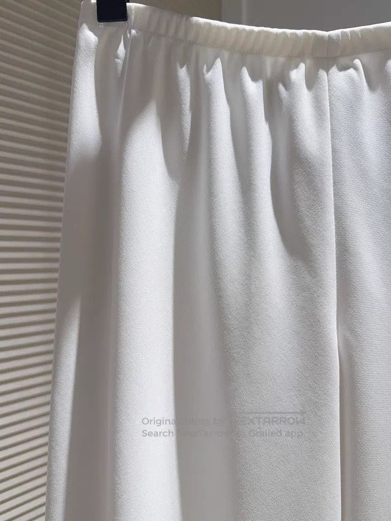 The Row The Row size XS White wide-leg pants Size 22" - 4 Thumbnail