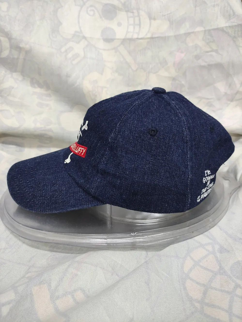 One Piece ANIME ONE PIECE BIG LOGO UNIVERSAL STUDIOS DENIM CAP Size ONE SIZE - 4 Thumbnail