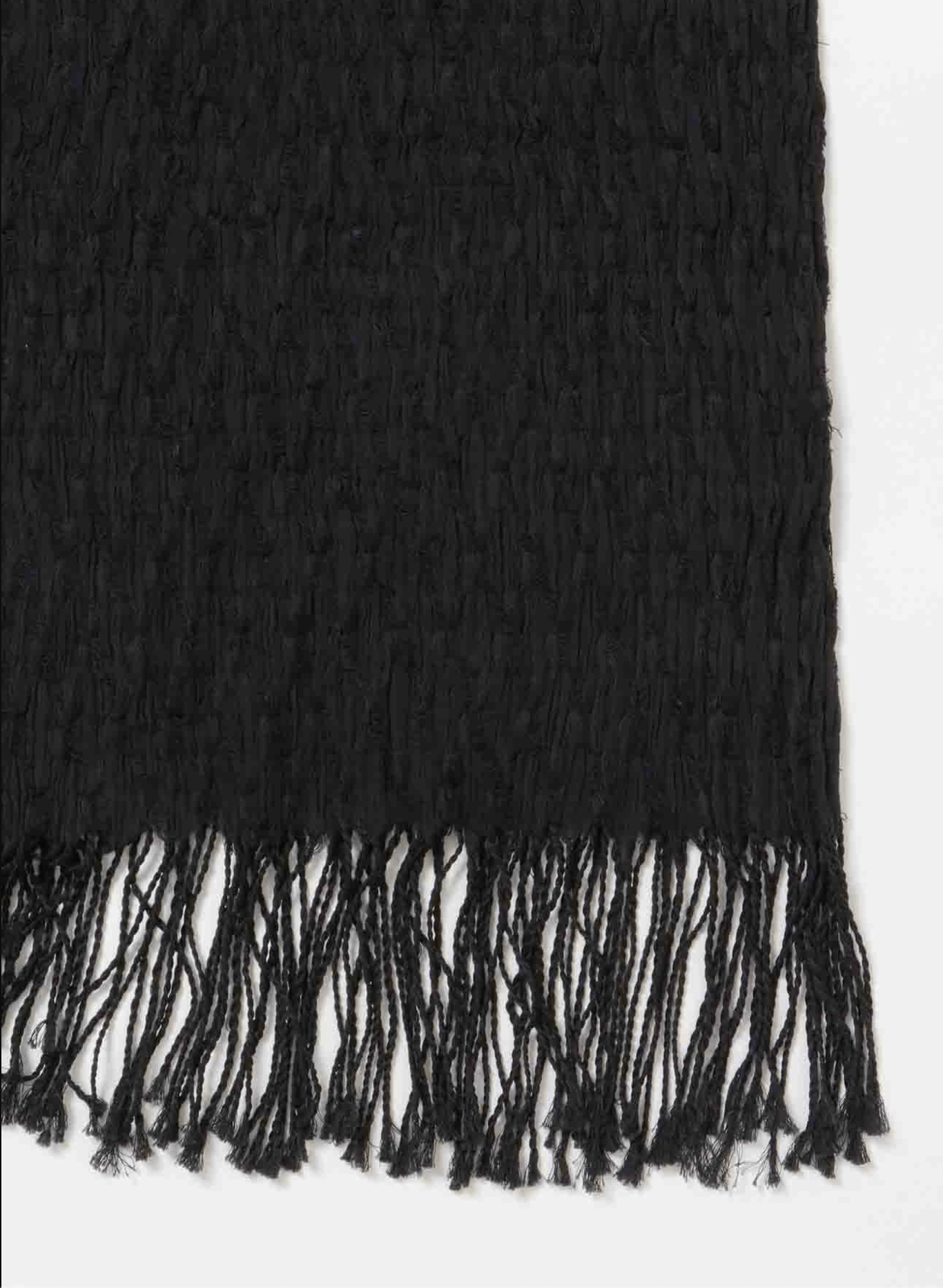 Y's × Yohji Yamamoto Y's Yohji Yamamoto - DIAGONAL PLAID STRIPE STOLE Size ONE SIZE - 5 Thumbnail