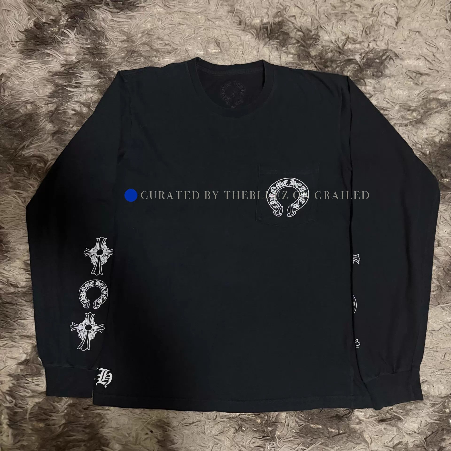 Chrome Hearts 🔥🔥Vtg CHROME HEARTS T Shirt 90s Longsleeve Belton