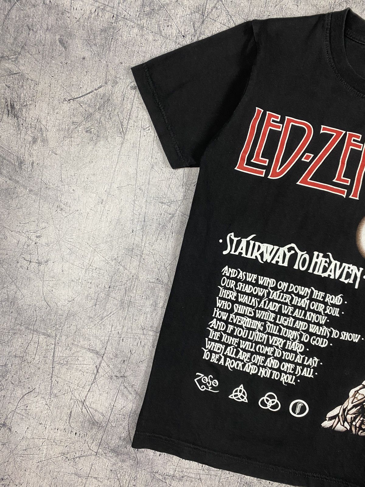 Led Zeppelin × Vintage Vintage Led Zeppelin Rock Band Tee T-Shirt Size US M / EU 48-50 / 2 - 3 Thumbnail