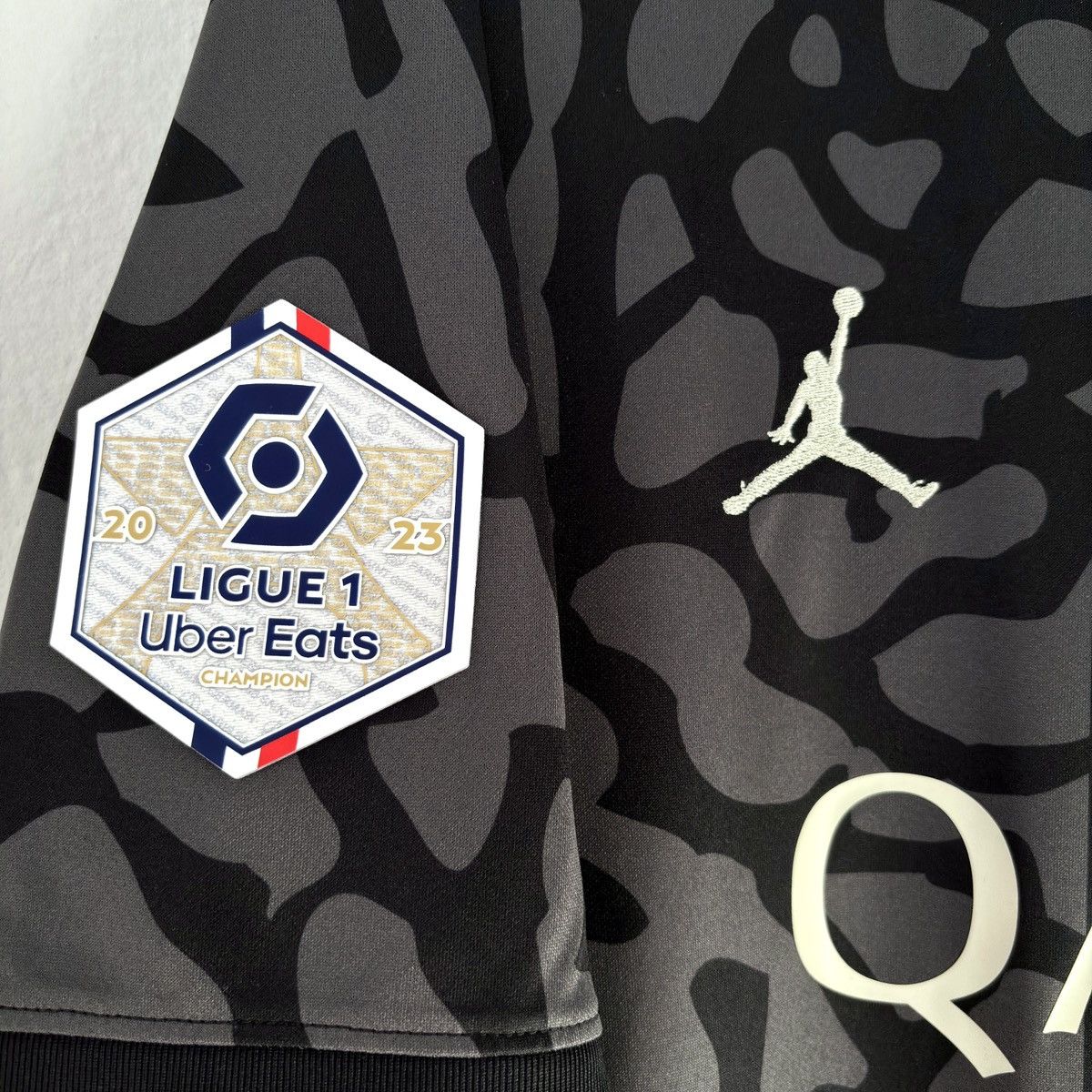 Jordan Brand × Nike 2023 2024 PSG Mbappe Nike Jordan Third Kit Soccer Jersey Tee Size US XL / EU 56 / 4 - 4 Thumbnail
