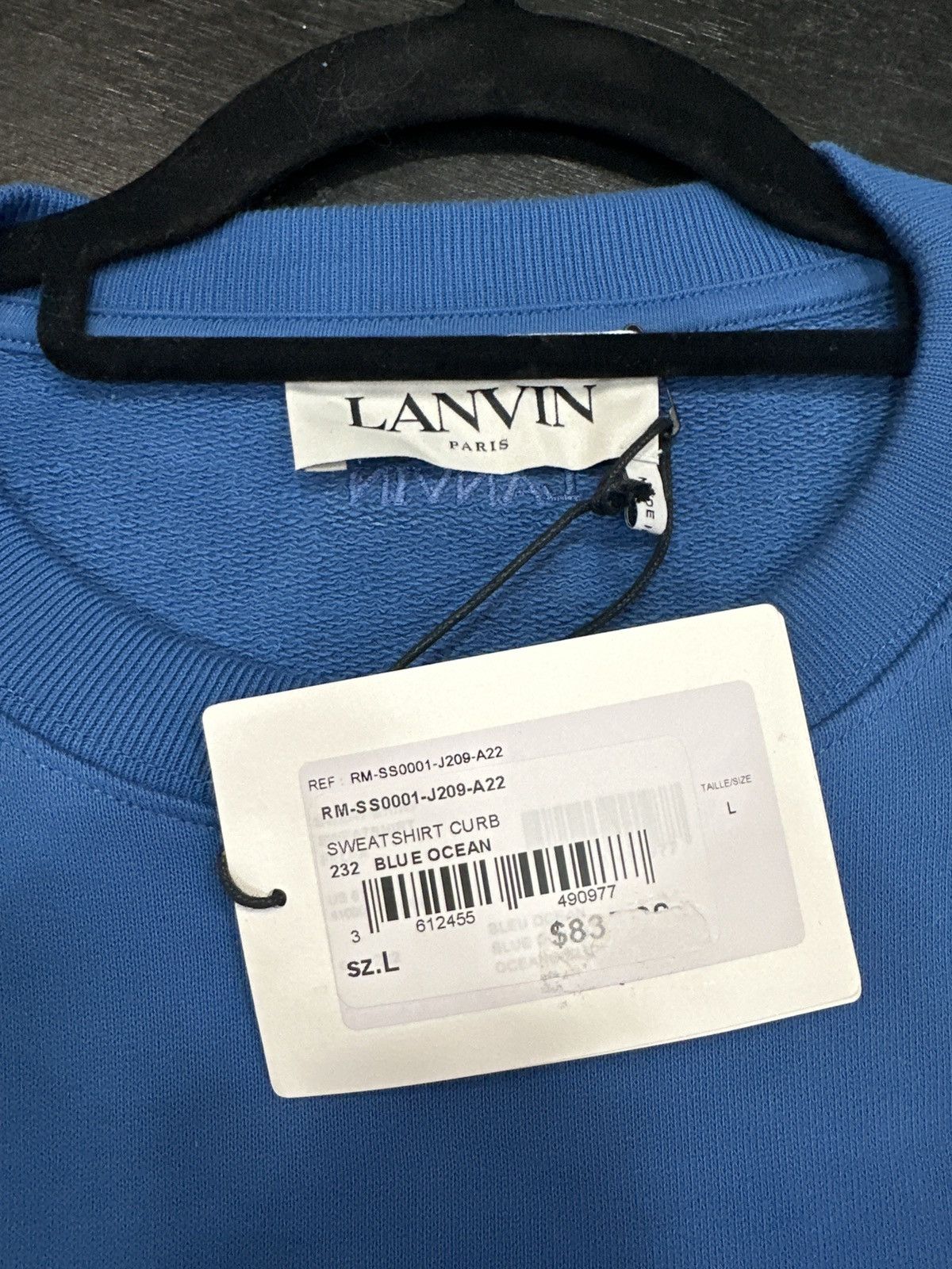 Lanvin Lanvin L crewneck Size US S / EU 44-46 / 1 - 8 Thumbnail