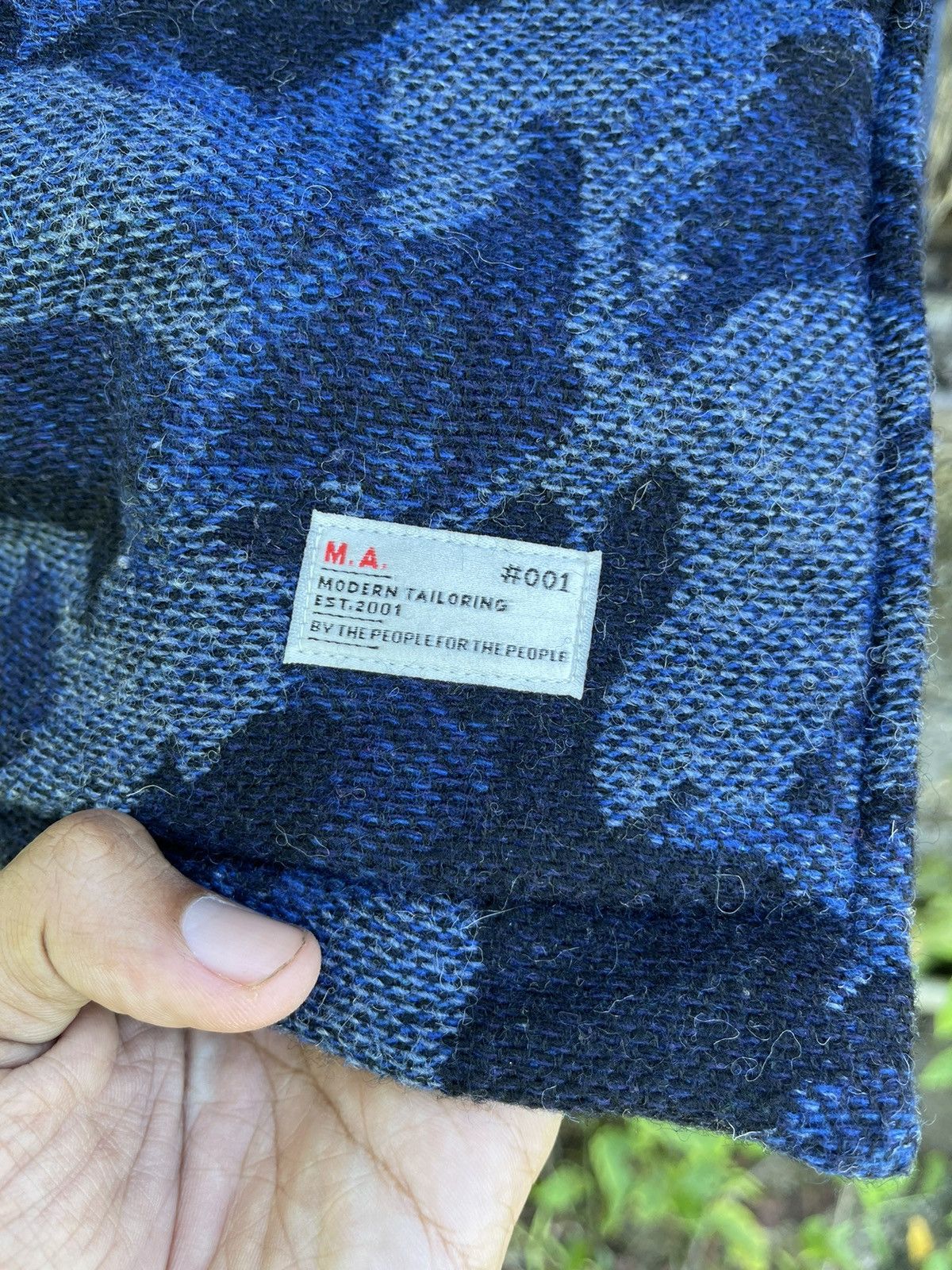 Marshall Artist Marshall Artist Camo Jacquard Peacoat - Rare UK Designer Size US S / EU 44-46 / 1 - 22 Thumbnail