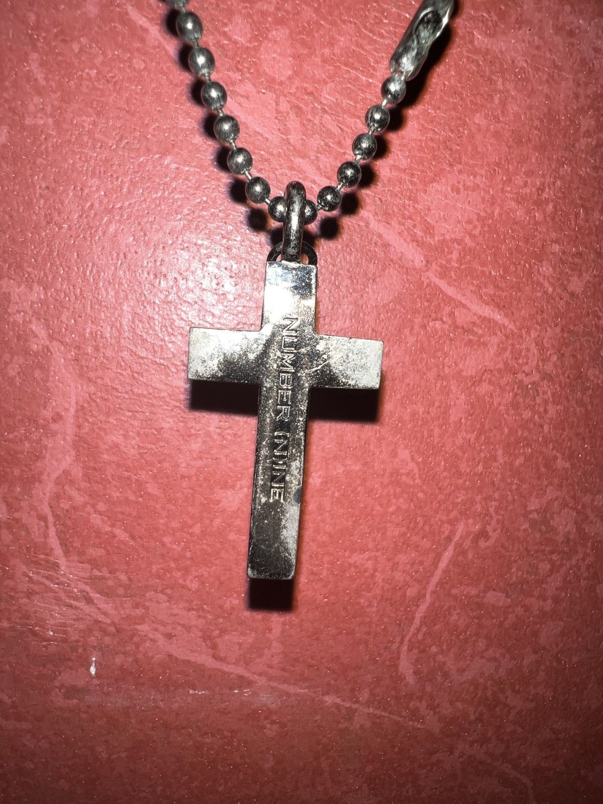 Number (N)ine ss06 mirror cross neclace Size ONE SIZE - 5 Thumbnail