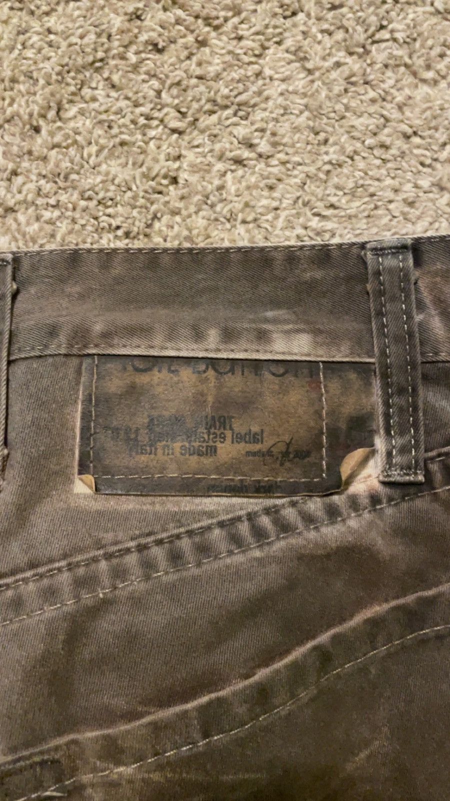 Neil Barrett Neil Barrett Dyed Jeans Size US 30 / EU 46 - 4 Thumbnail
