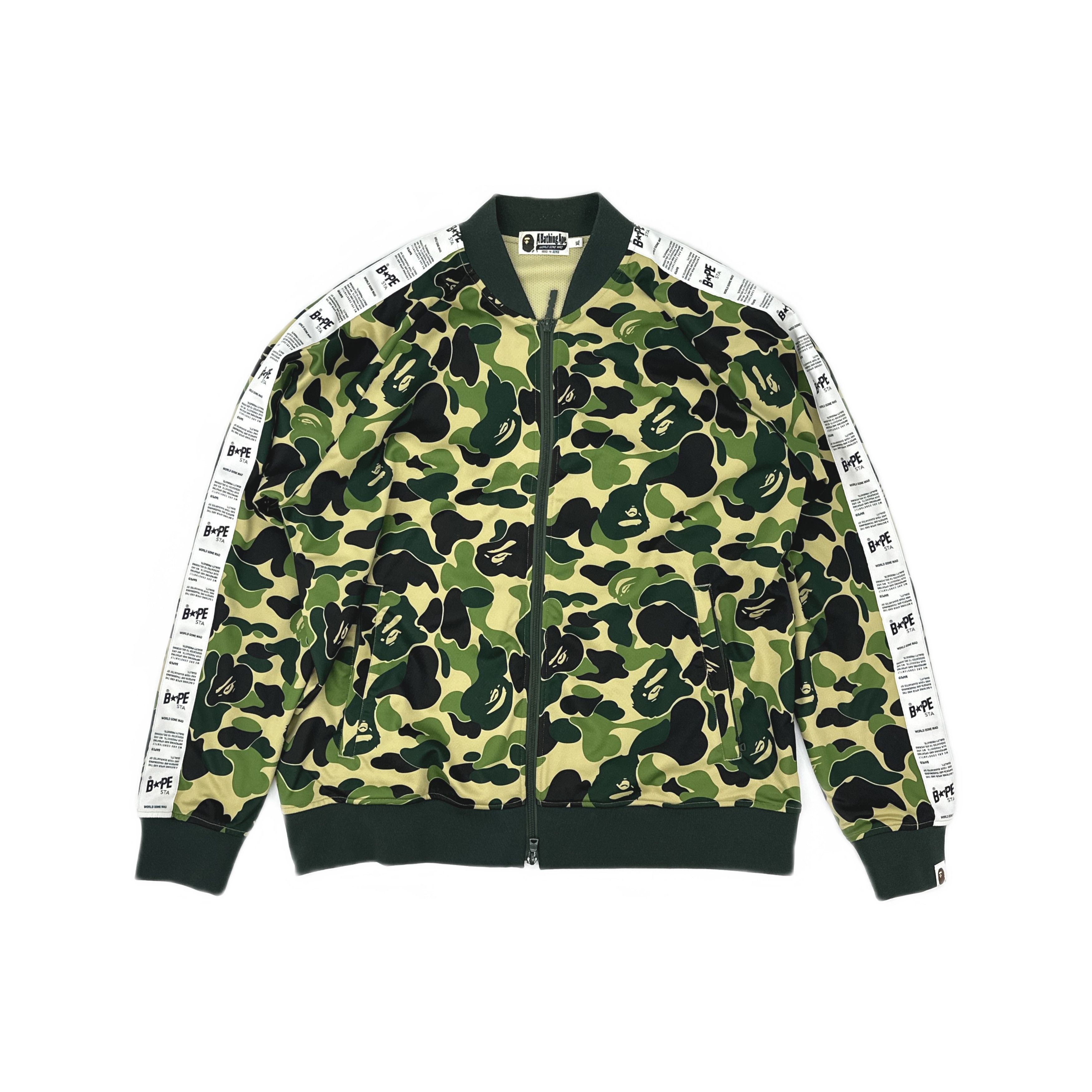 Bape A Bathing Ape Camo Track Jacket Size XL Size US XL / EU 56 / 4 - 1 Thumbnail