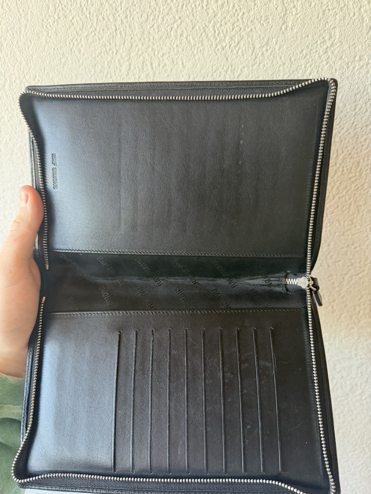 Raf Simons Punk Portrait Passport Wallet Clutch Size ONE SIZE - 4 Thumbnail