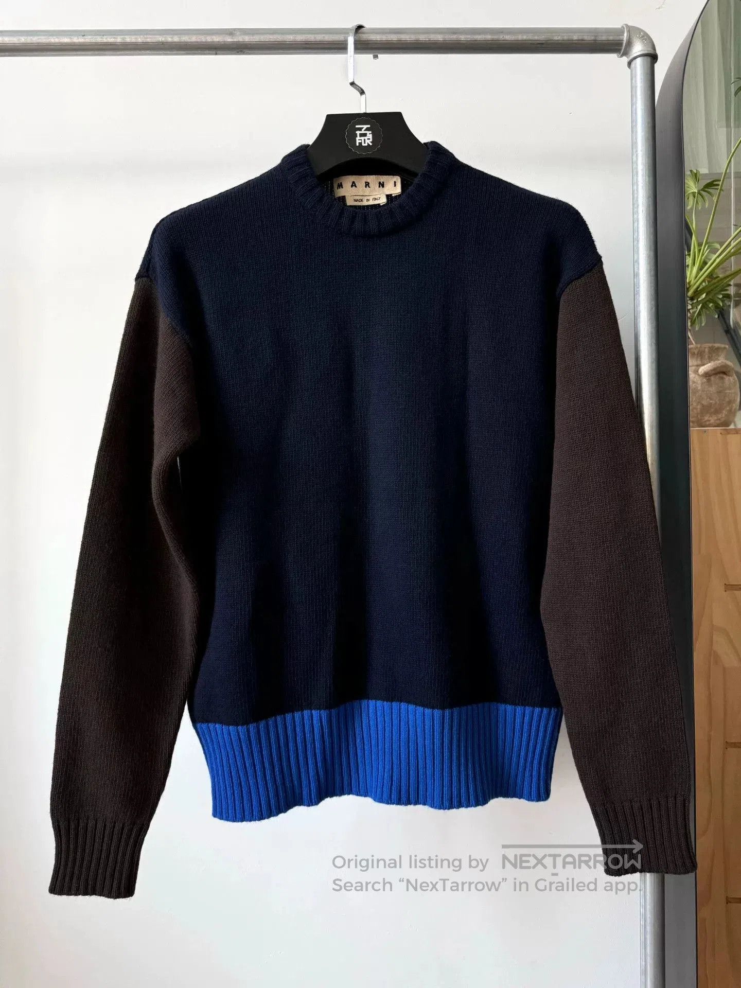 Marni Marni AW19 Color-Blocked Wool Sweater. Size US S / EU 44-46 / 1 - 1 Thumbnail