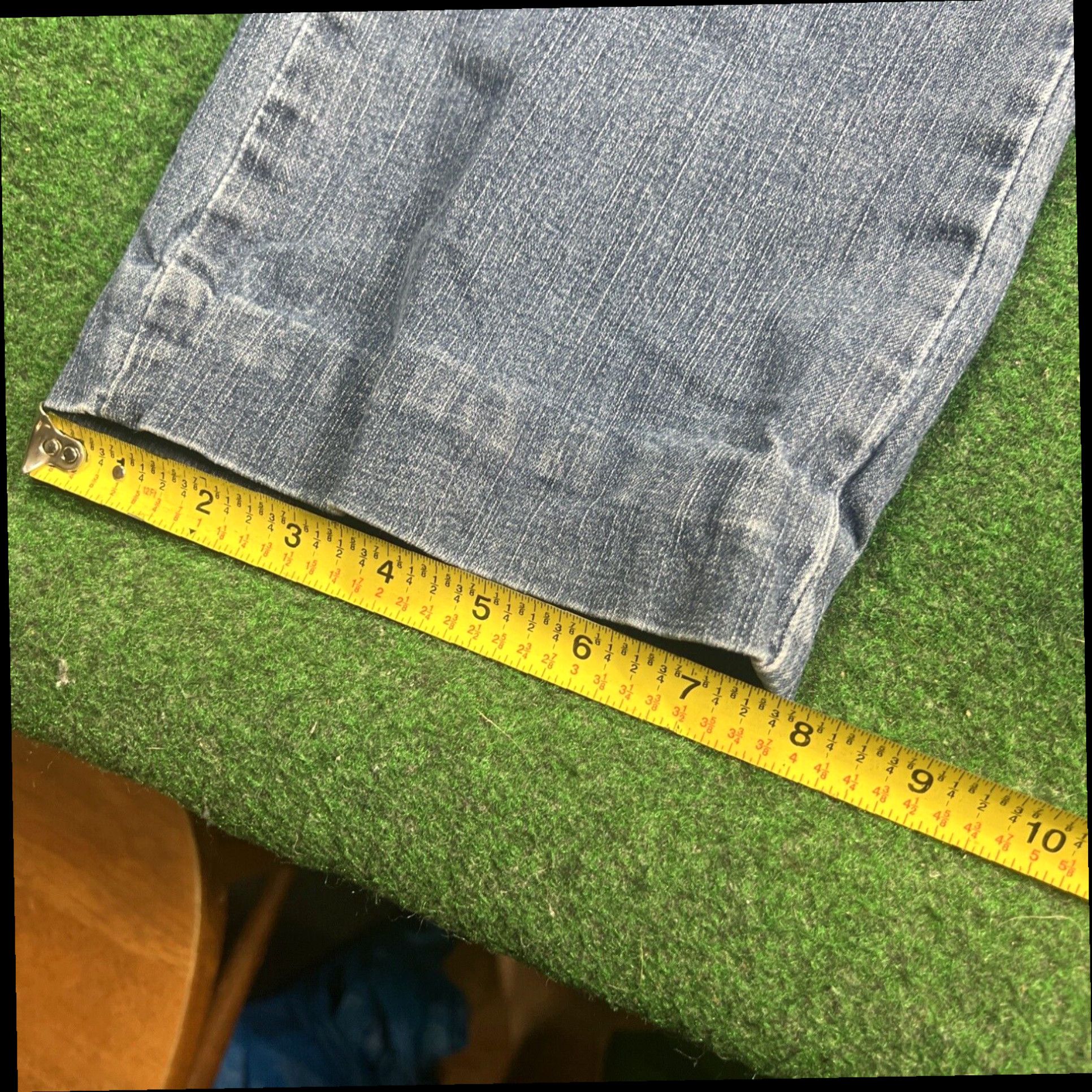 Lee Lee Slender Secret Jeans Lower On Waist Womens Sz 10 28x29 Blue Pants Denim Size 32" / US 10 / IT 46 - 7 Thumbnail