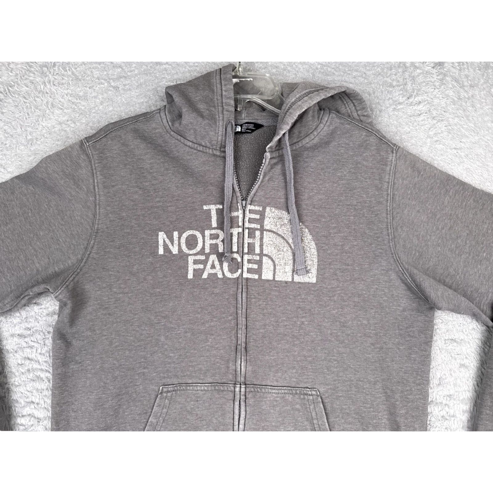 The North Face VINTAGE? No. The North Face Jacket Mens Medium Gray Fleece Full Zip Logo Hoodie Outdoor Size US M / EU 48-50 / 2 - 4 Thumbnail
