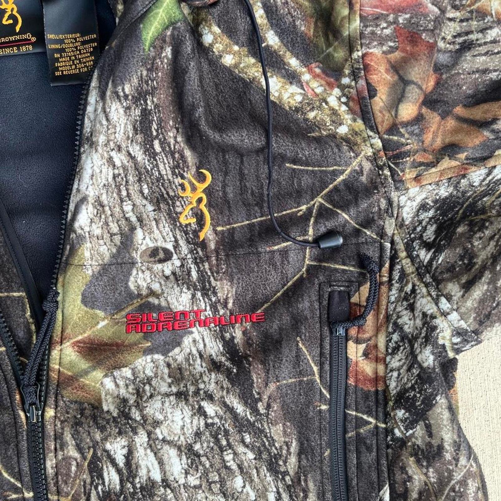 Other Browning Wasatch Fleece Jacket L Oak Falling Leaves Habitat Size US L / EU 52-54 / 3 - 3 Thumbnail