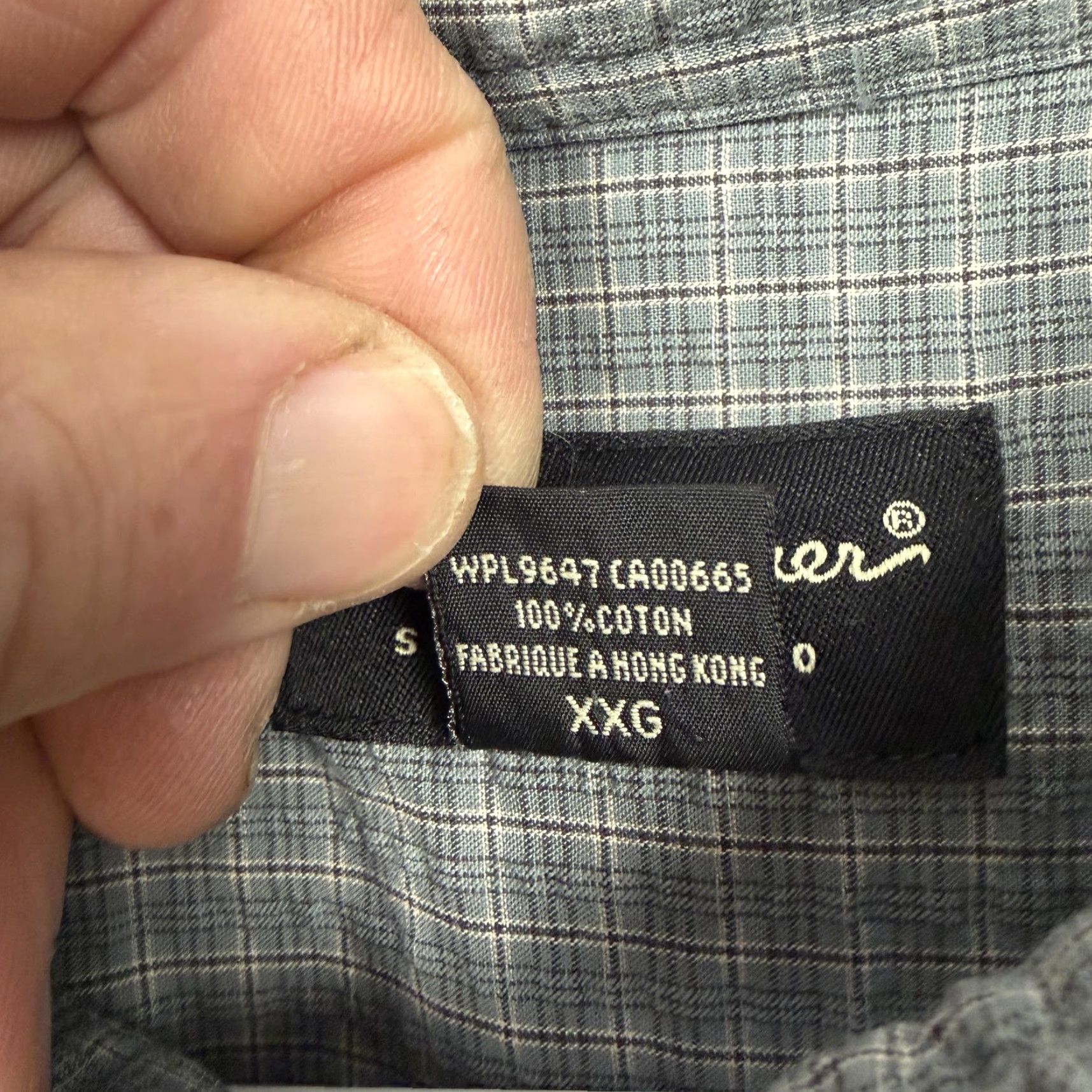 Eddie Bauer VINTAGE Eddie Bauer Shirt Mens 2XL Gray Plaid Cotton Button-Up Short Sleeve Casual Mensshirts Size US XXL / EU 58 / 5 - 5 Thumbnail