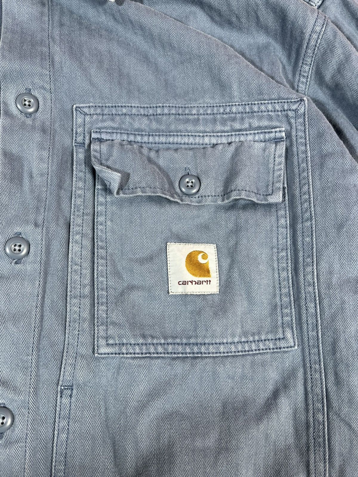 Carhartt Carhartt Wip Charter Shirt Rare Size US XL / EU 56 / 4 - 5 Thumbnail