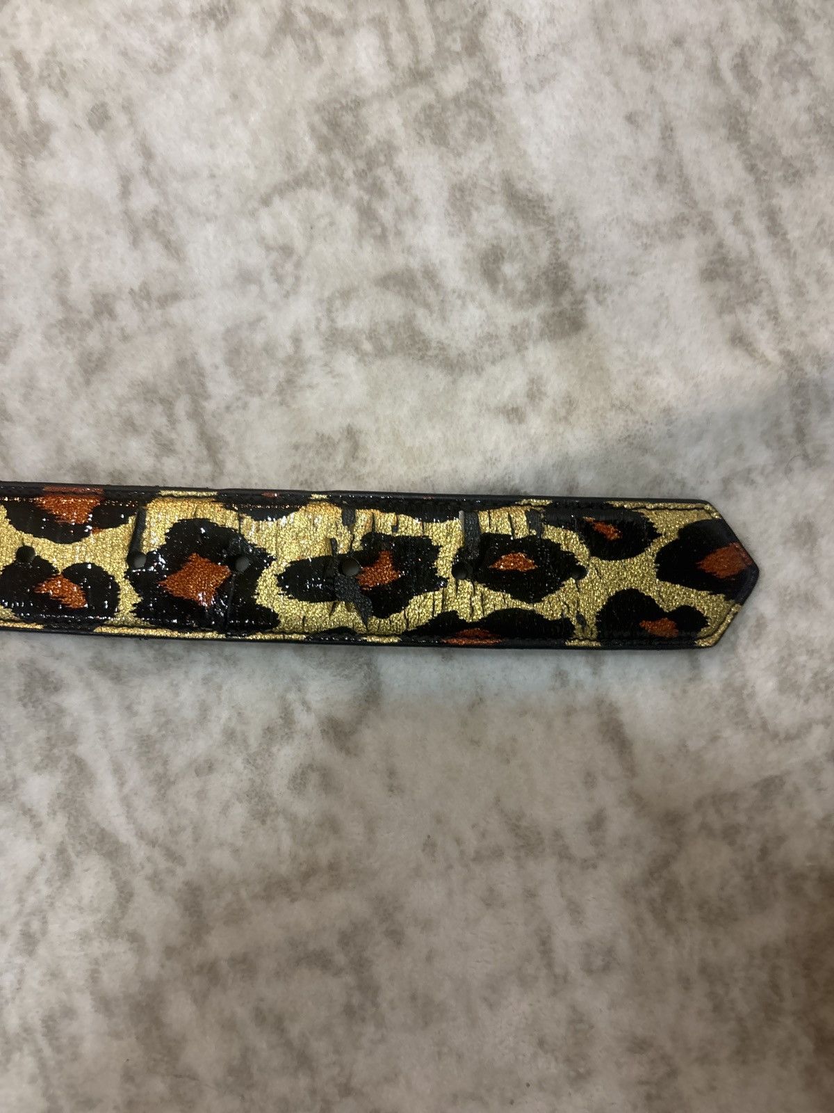Chrome Hearts Chrome Hearts Cheetah Roller belt Size 34 - 6 Thumbnail