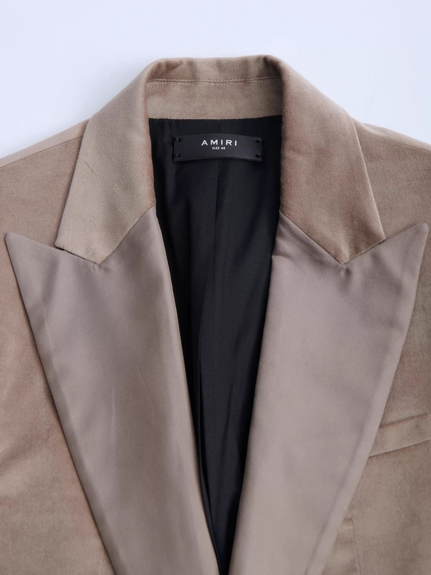 Amiri AMIRI Suede Silk-Collar Single-Breasted Blazer New w/ Tags Size 48R - 8 Thumbnail