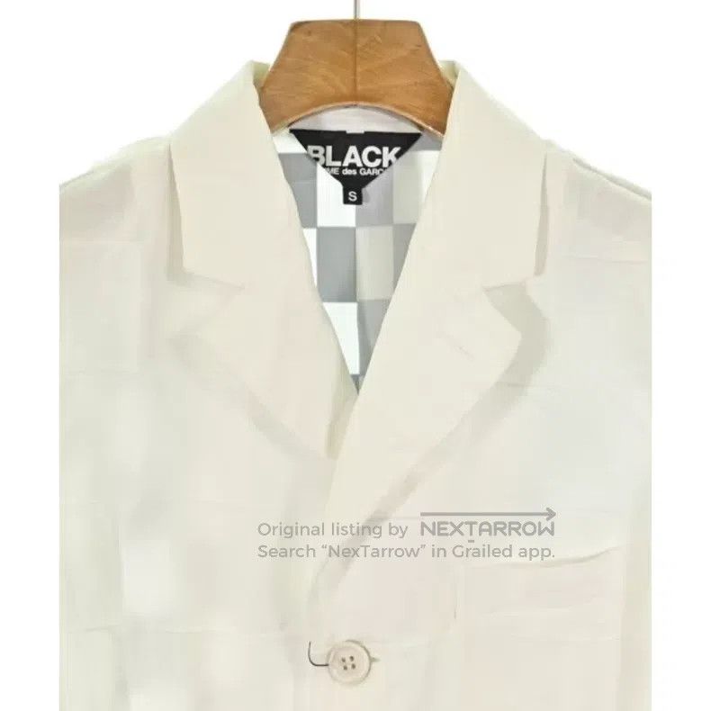 Comme des Garcons Comme Des Garcons White Jacket Size S / US 4 / IT 40 - 5 Thumbnail