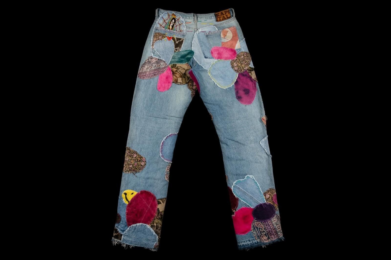 Kapital Kapital 14 oz Denim Crazy El Paso 5p Monkey Cisco Hippie 36 Size US 36 / EU 52 - 3 Thumbnail