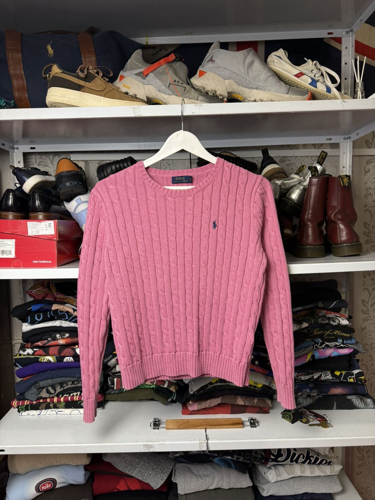 Polo Ralph Lauren Women’s Vintage Polo Ralph Lauren knitted Sweater luxury Size L / US 10 / IT 46 - 1 Thumbnail