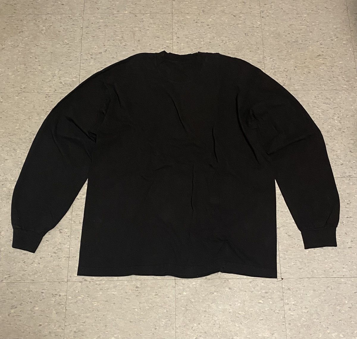 Kanye West × Los Angeles Apparel La Apparel Mock Neck Long Sleeve Shirt Size US XL / EU 56 / 4 - 1 Thumbnail