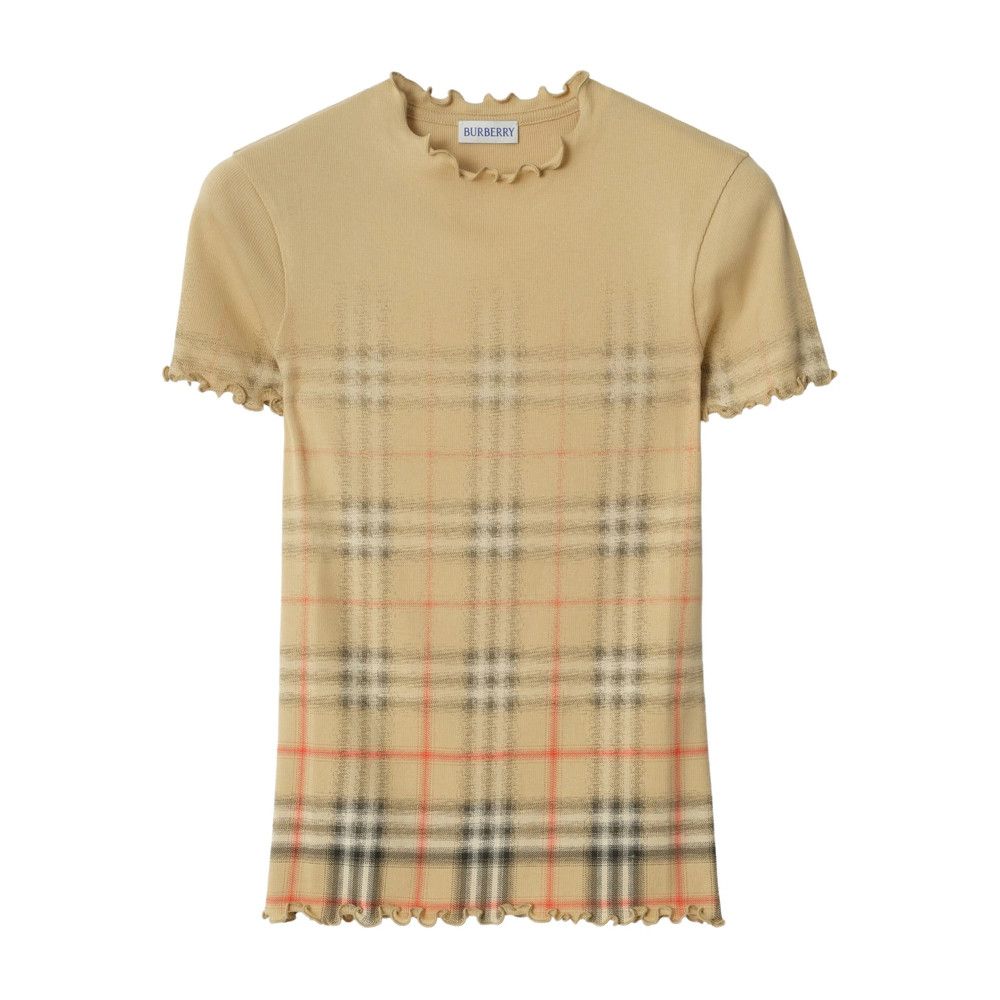 Burberry Burberry NEUTRALS Tops - T-shirts & Jerseys Size S / US 4 / IT 40 - 1 Thumbnail