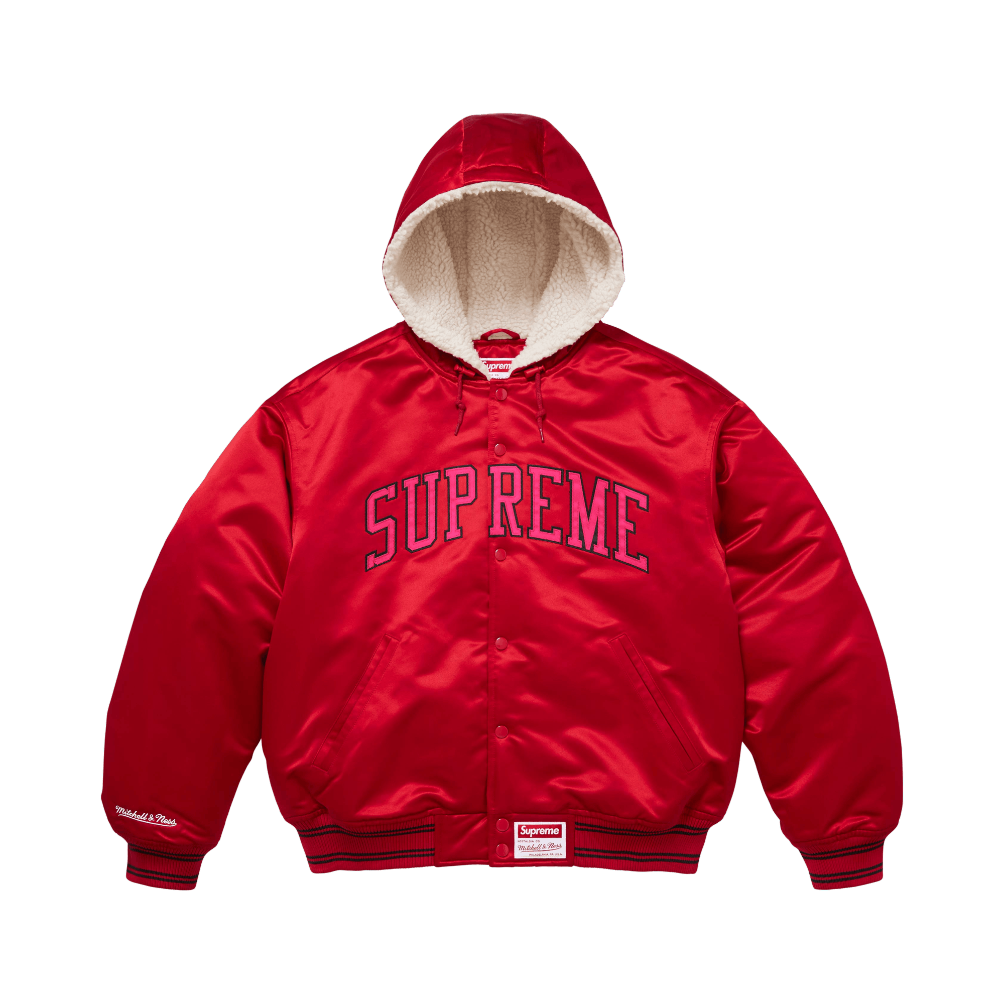 ぴーるSupreme satin hooded track Supreme Satin Hooded Track Jacket (SS24) - $198