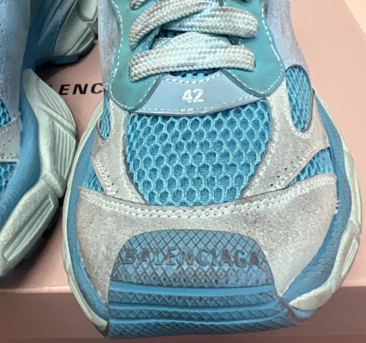 Balenciaga Balenciaga 3XL blue mix size 42 Size US 9 / EU 42 - 5 Thumbnail
