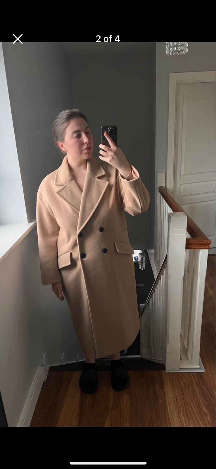 Zara Zara Coat Size M / US 6-8 / IT 42-44 - 2 Thumbnail