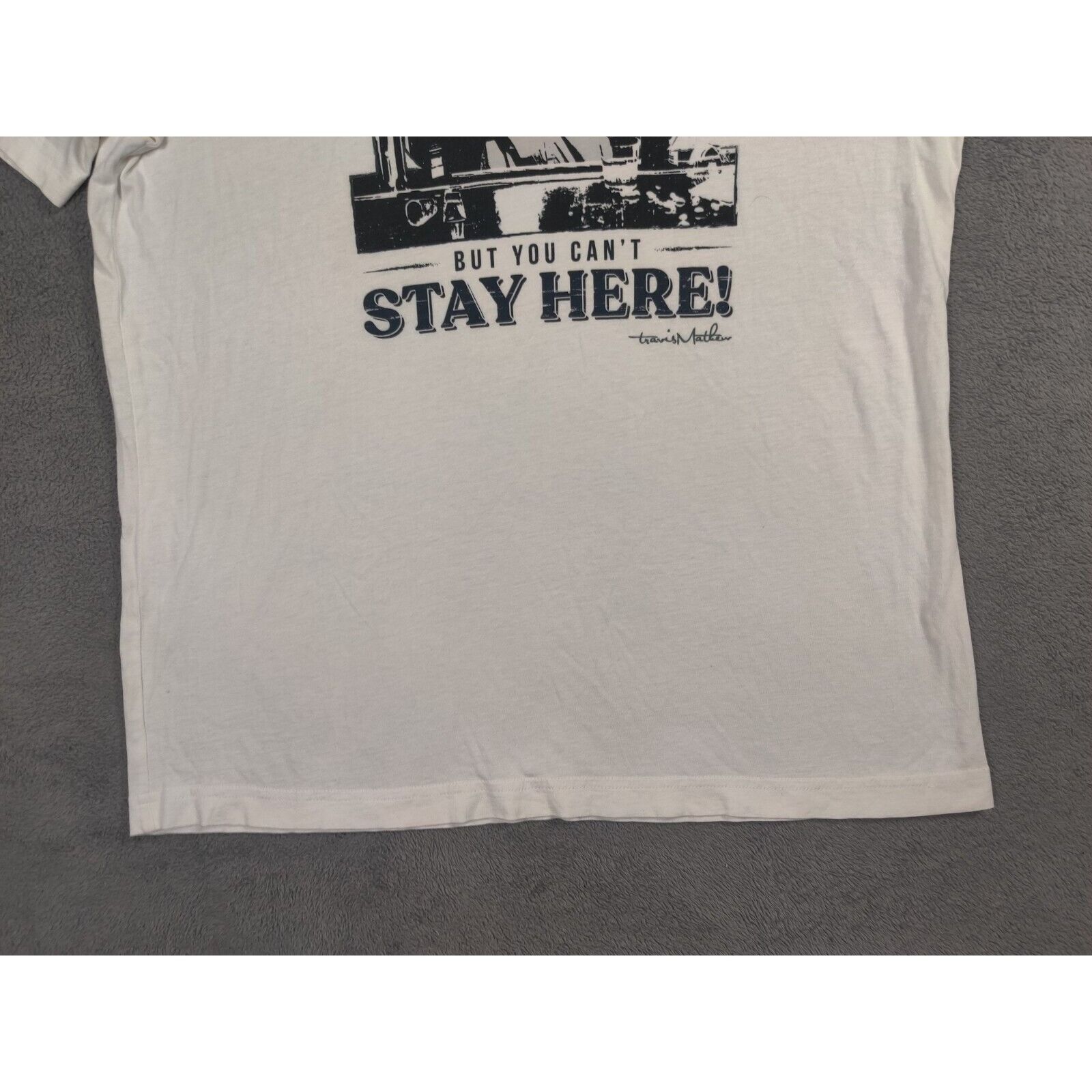 TravisMathew Travis Mathew Shirt Adult You Dont Have To Go Home Stay here Size US L / EU 52-54 / 3 - 5 Thumbnail