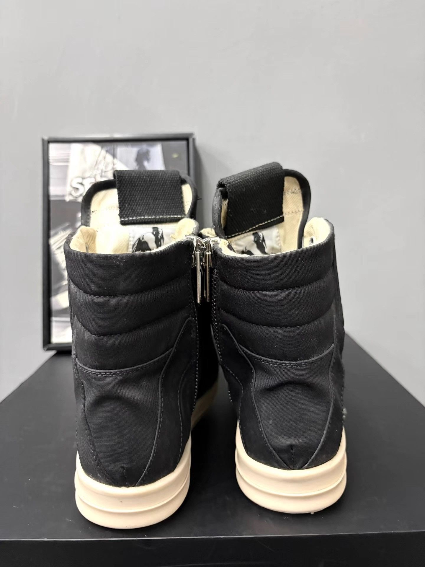 Rick Owens Rick Owens 16FW DRKSHDW Hoodunk Satin Zip Boots K34 Size US 6 / IT 36 - 7 Thumbnail