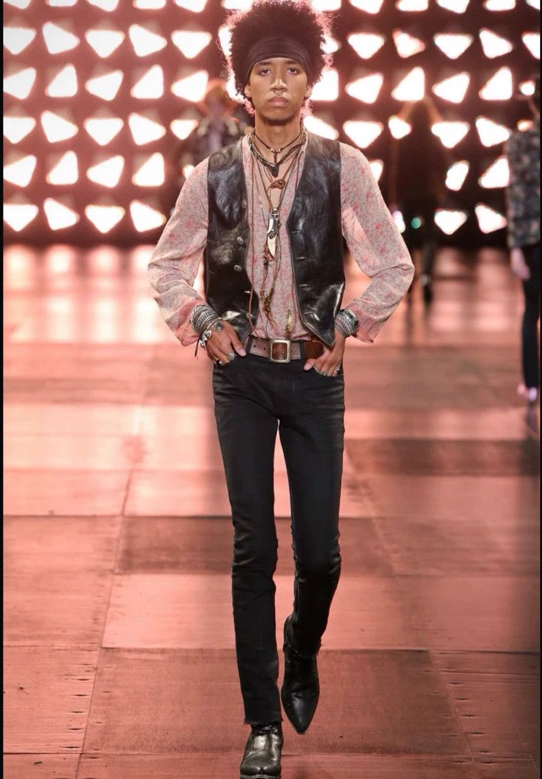 Saint Laurent Paris Saint Laurent 15SS Floral Print Shirt - dmc Size US M / EU 48-50 / 2 - 1 Thumbnail