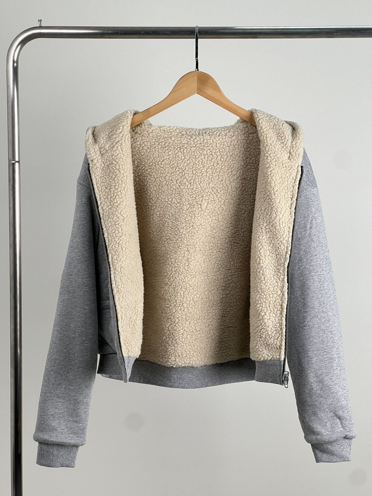 John Elliott Reversible fleece hoodie Size S / US 4 / IT 40 - 1 Thumbnail