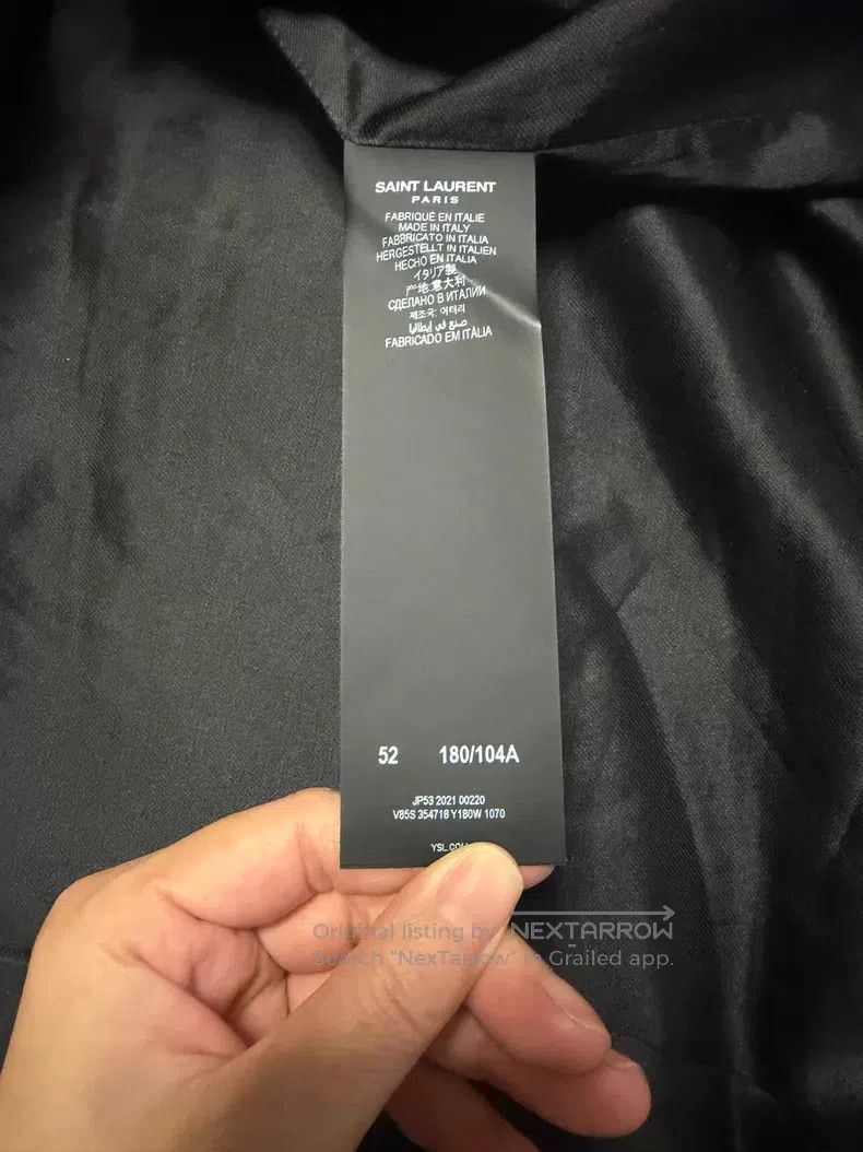 Saint Laurent Paris #REF! Size US L / EU 52-54 / 3 - 6 Thumbnail