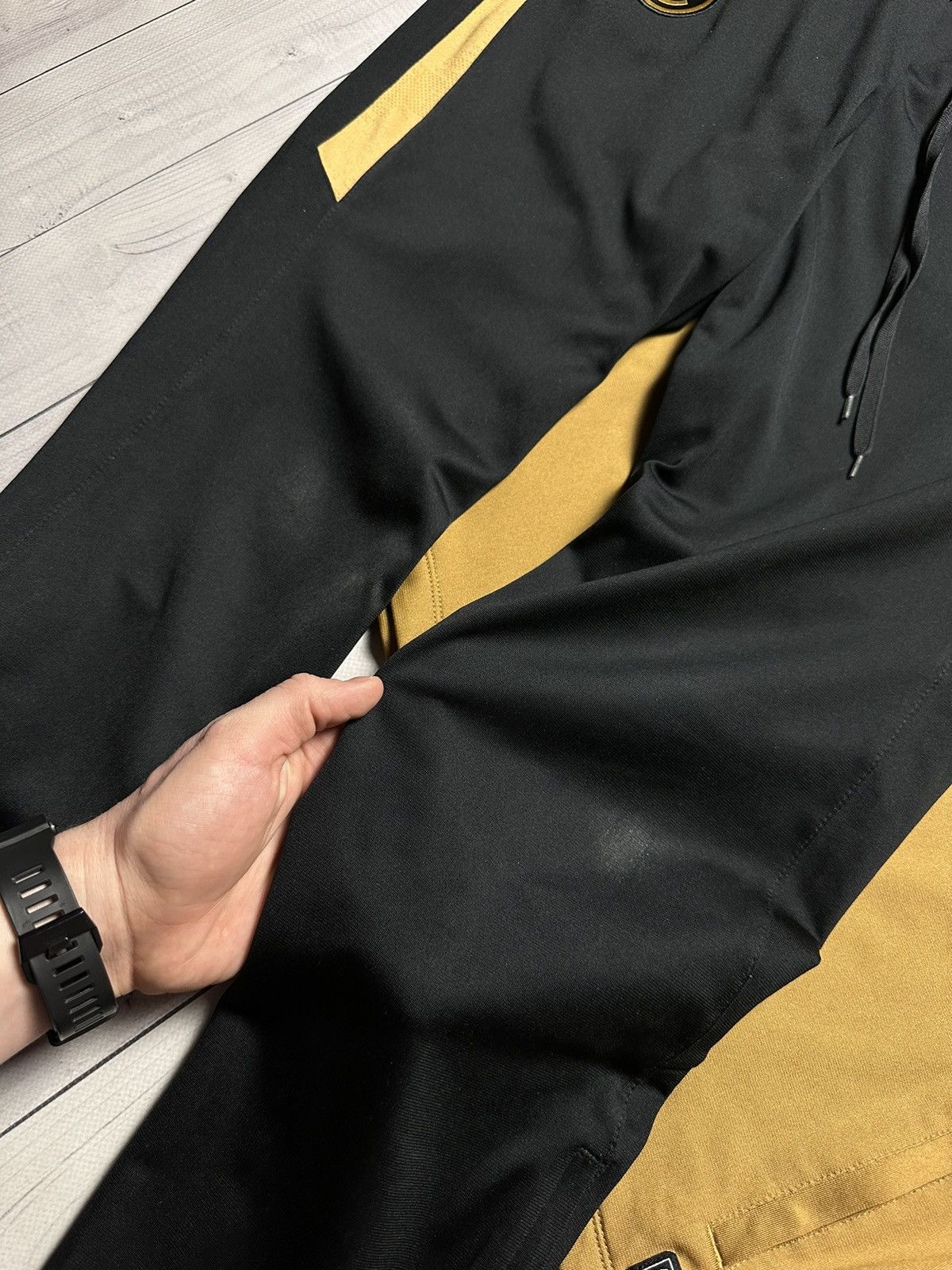 Nike × Vintage Vintage Nike Inter Milan soccer tracksuit size L gold rare Size US L / EU 52-54 / 3 - 8 Thumbnail