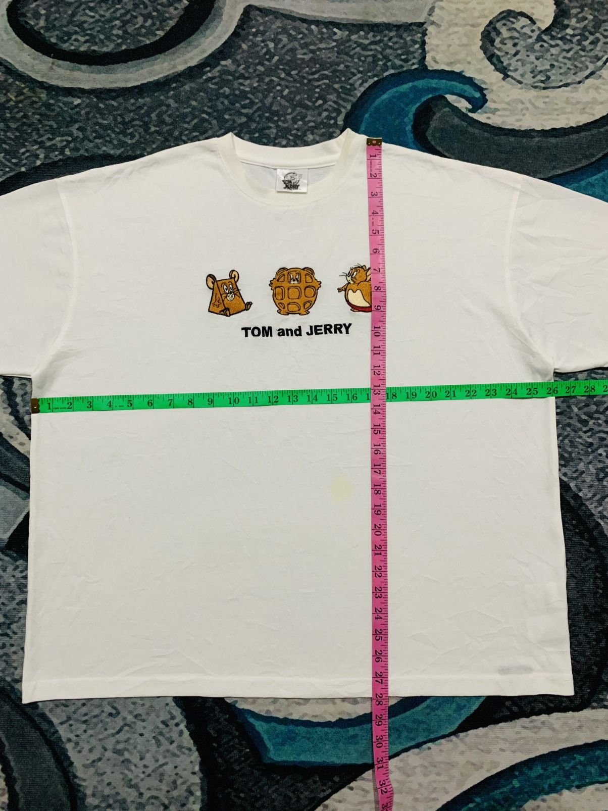 Japanese Brand LAST DROP#Tom & Jerry Embroided Logo Size US XXL / EU 58 / 5 - 5 Thumbnail