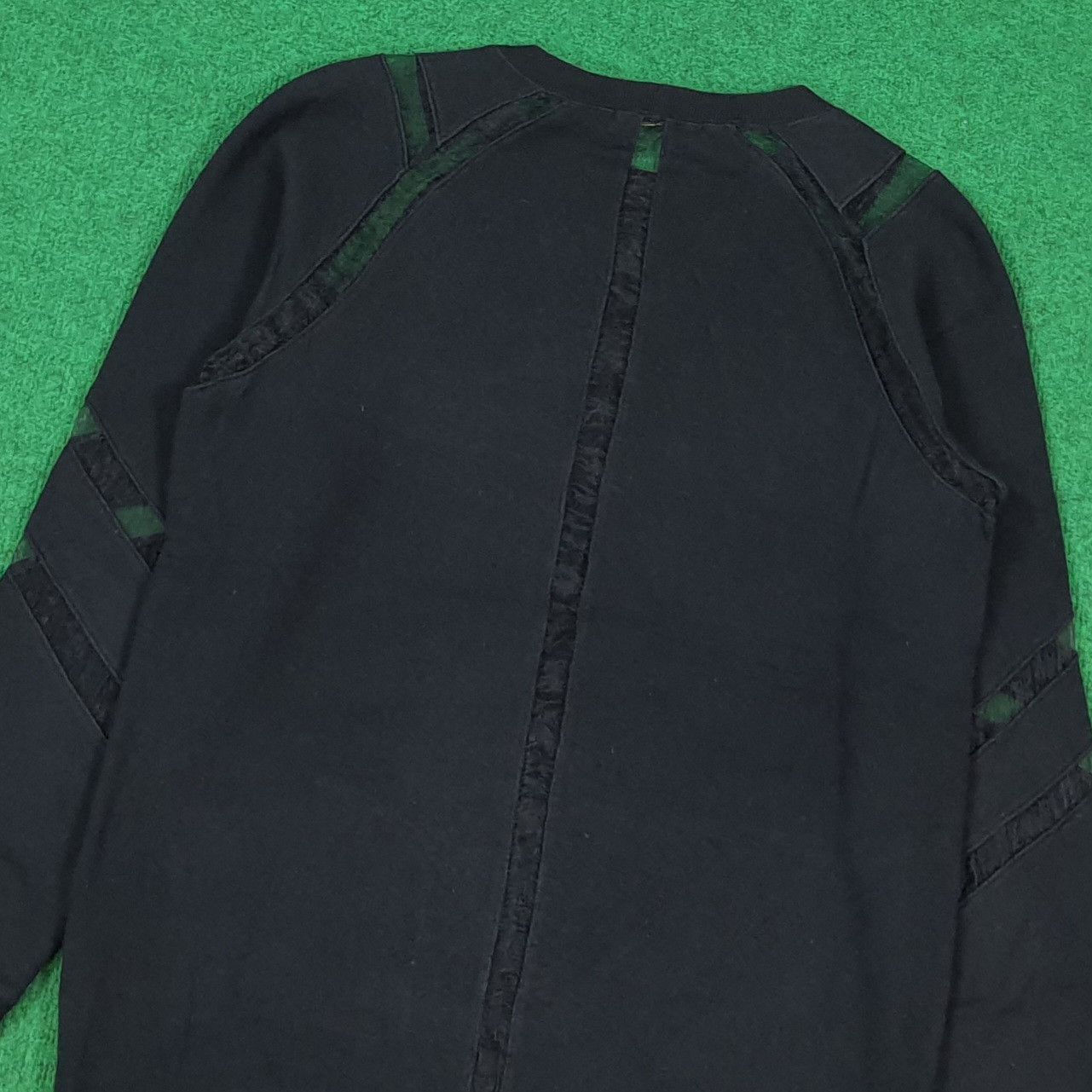 Japanese Brand Vintage Aula Aila Sweatshirt with Floral Lace C296N11 Size S / US 4 / IT 40 - 4 Thumbnail
