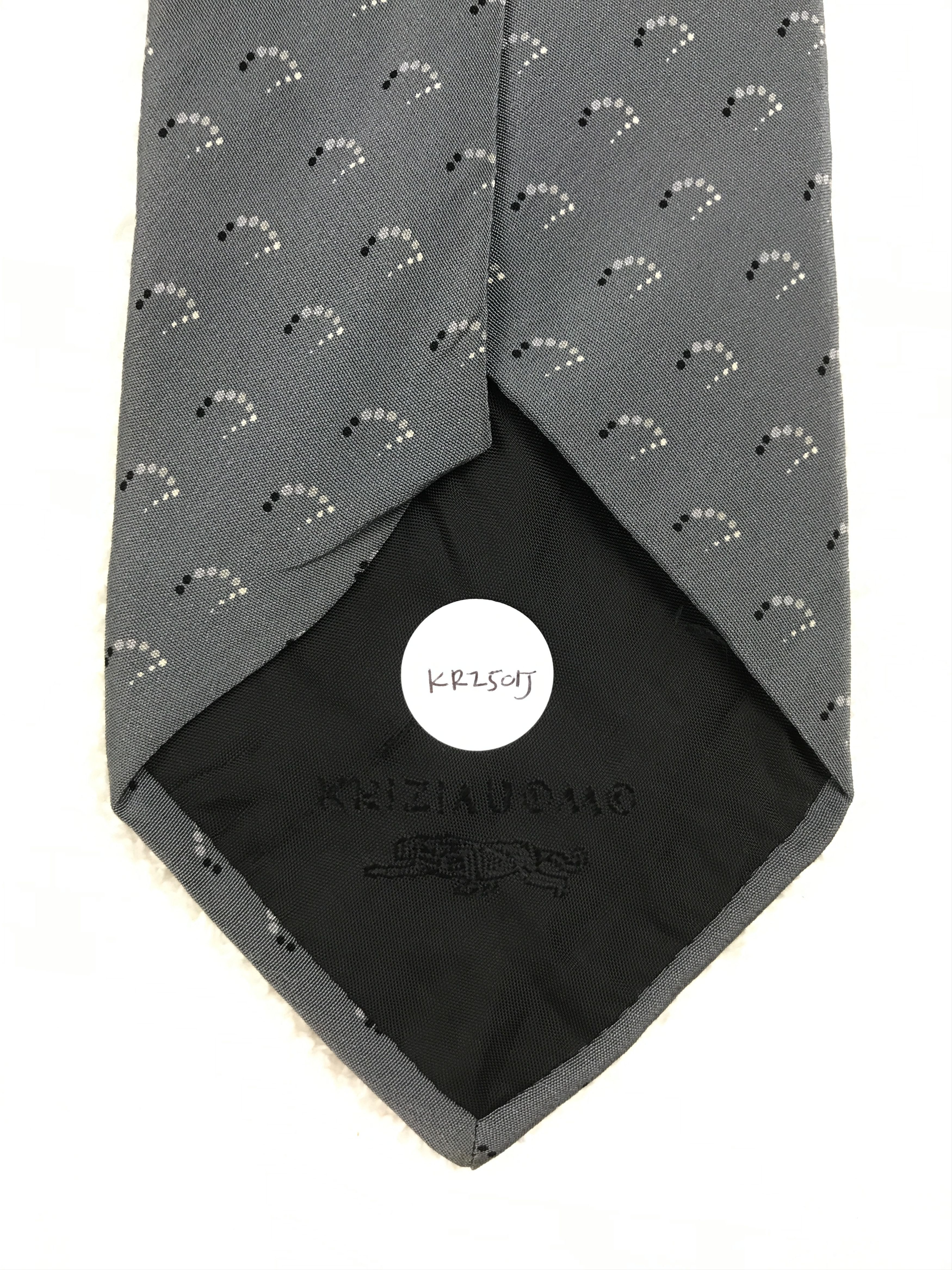 Krizia Uomo × Vintage Vintage Krizia Uomo Silk Necktie Size ONE SIZE - 9 Thumbnail