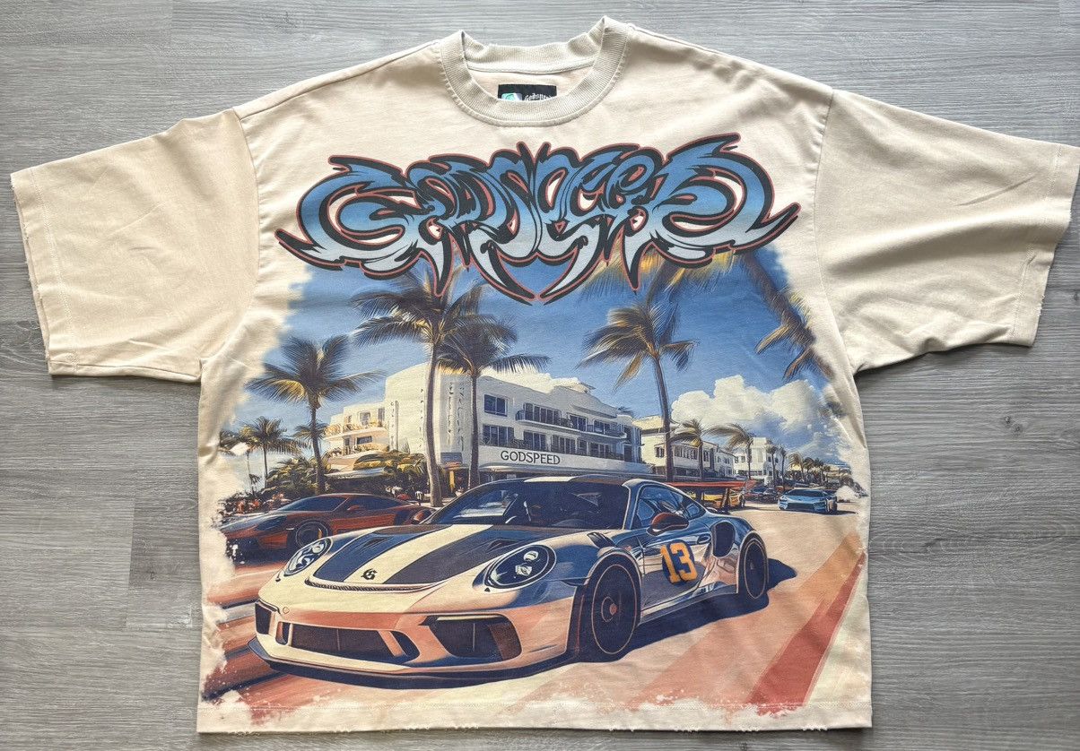 Godspeed Godspeed Car Meet Tee Size US M / EU 48-50 / 2 - 1 Thumbnail