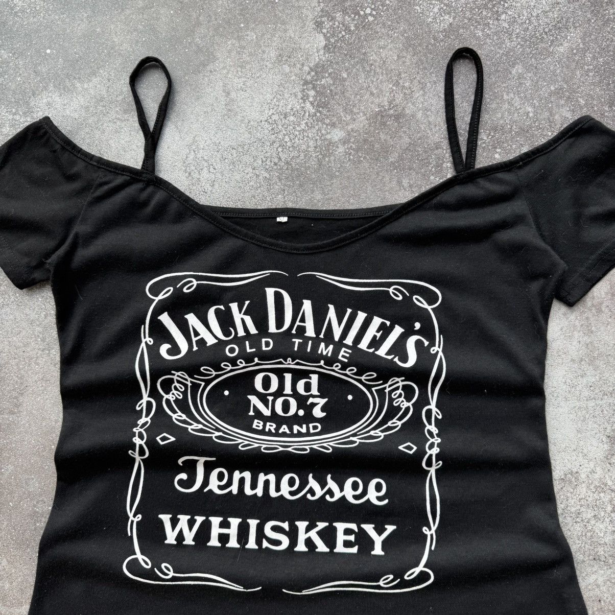 Hysteric Glamour Jack Daniel’s Vintage Y2K Sexy Tank Top Size XL / US 12-14 / IT 48-50 - 3 Thumbnail