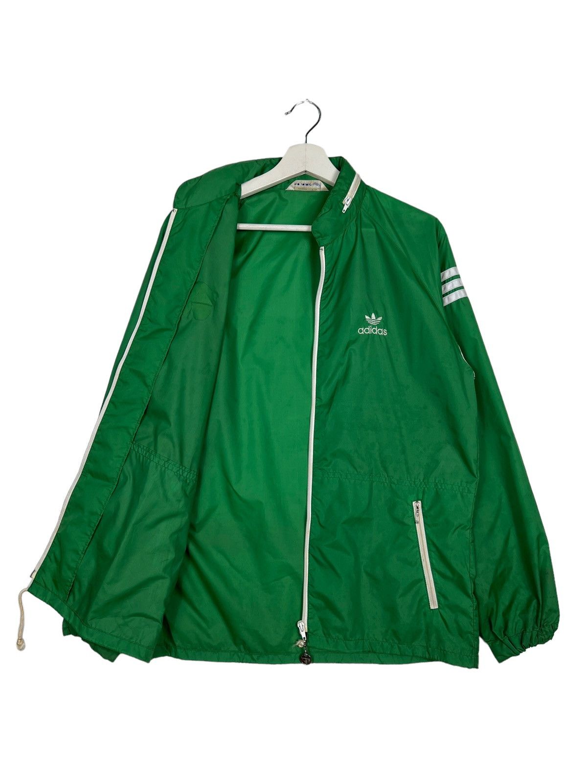 Adidas 🔥 70s TRUE VINTAGE ADIDAS WINDBREAKER Size US L / EU 52-54 / 3 - 9 Thumbnail