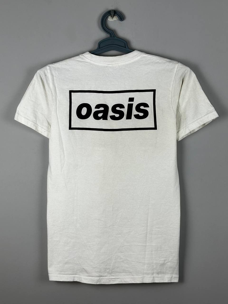 Band Tees Vintage Oasis T Shirt Box Logo Britpop Band Tee Size US S / EU 44-46 / 1 - 7 Thumbnail