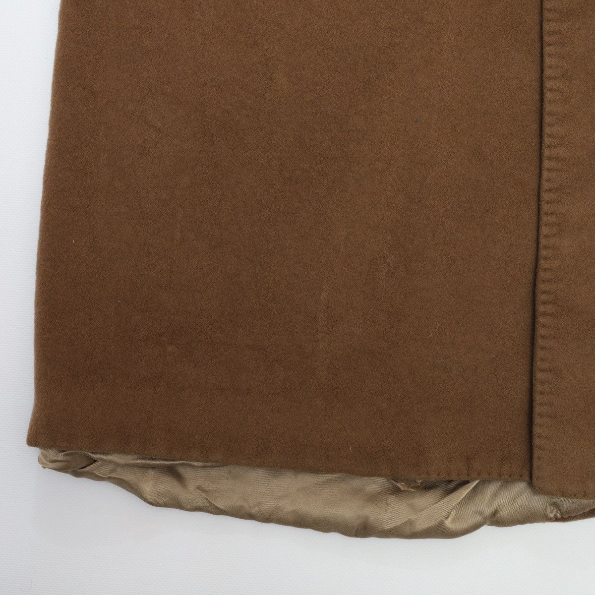 Vintage Ing Loro Piana Vintage Wool Cashmere Beige Coat Size M / US 6-8 / IT 42-44 - 8 Thumbnail