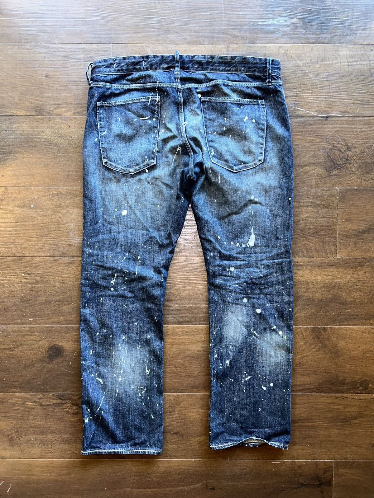 Banana Republic Paint Splatter Denim Size US 34 / EU 50 - 2 Thumbnail