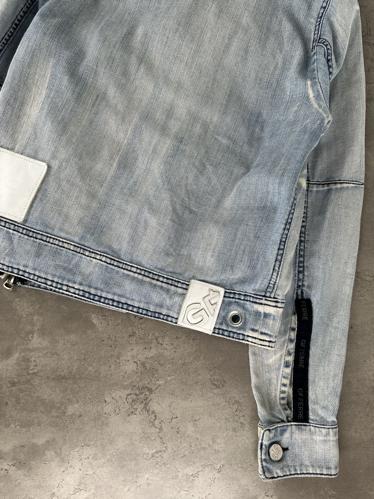 GF Ferre GF Ferre Denim Jacket Size S / US 4 / IT 40 - 15 Thumbnail