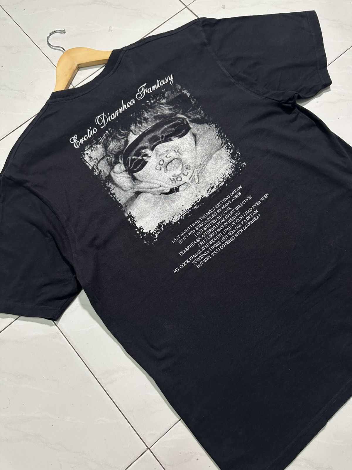 Band Tees EROTIC DIARRHEA FANTASY Size US XL / EU 56 / 4 - 11 Thumbnail