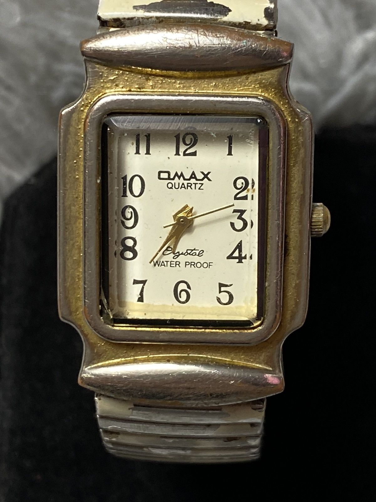 Other Vintage Omax Gold-Tone Rectangular Watch - Japanese Brand Size ONE SIZE - 3 Thumbnail
