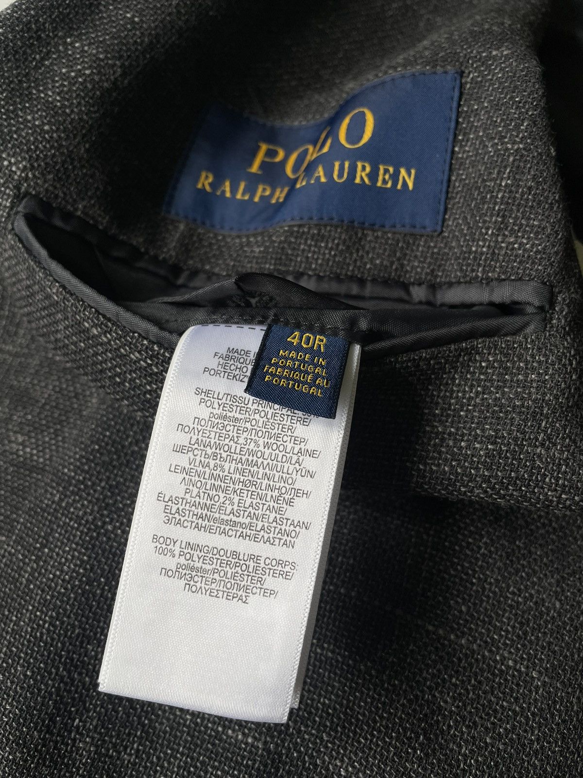 Polo Ralph Lauren Polo Ralph Lauren Luxury Linen Wool Blazer Jacket Size 40/L Size 40R - 9 Thumbnail