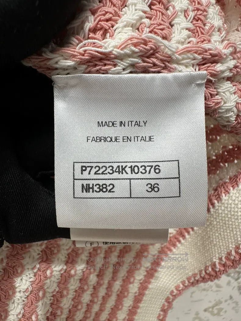 Chanel Chanel 22 Spring and Summer Preview Series Pink and White Size XS / US 0-2 / IT 36-38 - 4 Thumbnail