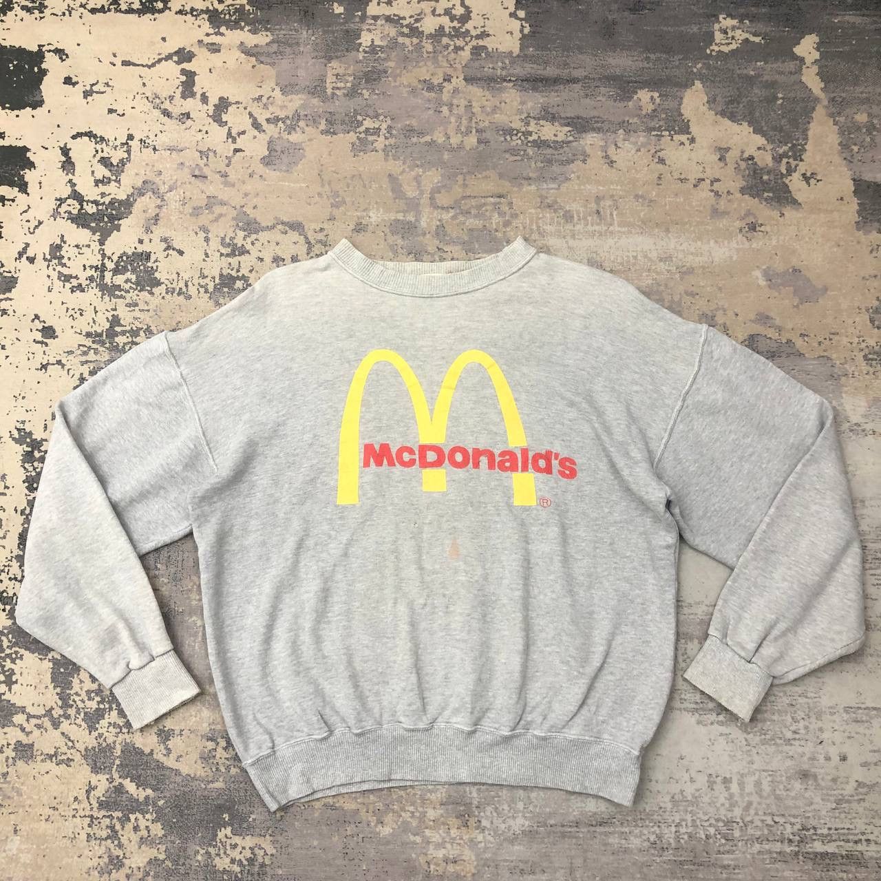 Vintage Y712. VTG SUN FADED MC DONALD SWEATSHIRTS Size US L / EU 52-54 / 3 - 3 Thumbnail